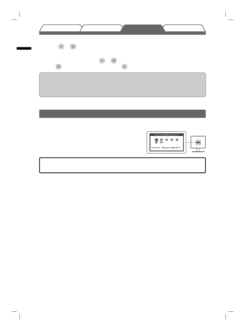 Performing advanced settings/adjustments | Eizo FlexScan S1961 User Manual | Page 8 / 76