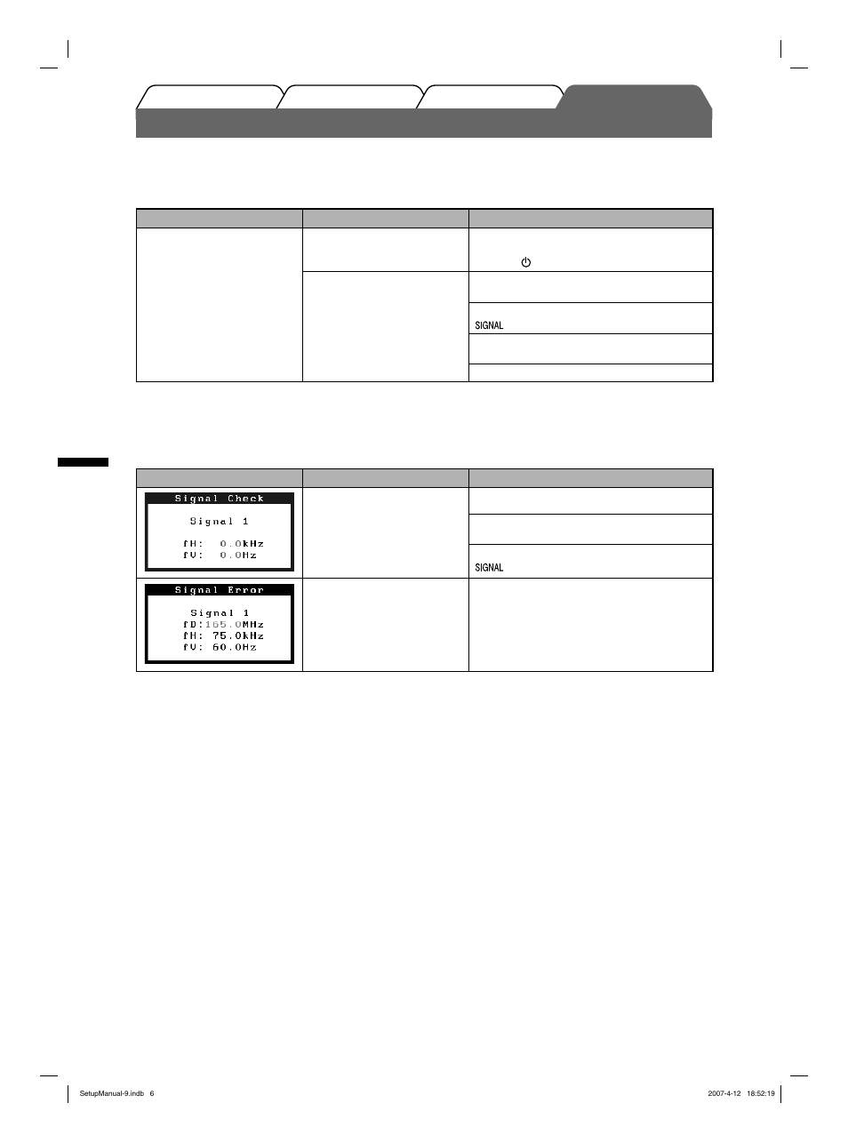 Si no se muestra ninguna imagen | Eizo FlexScan S2411W User Manual | Page 26 / 60