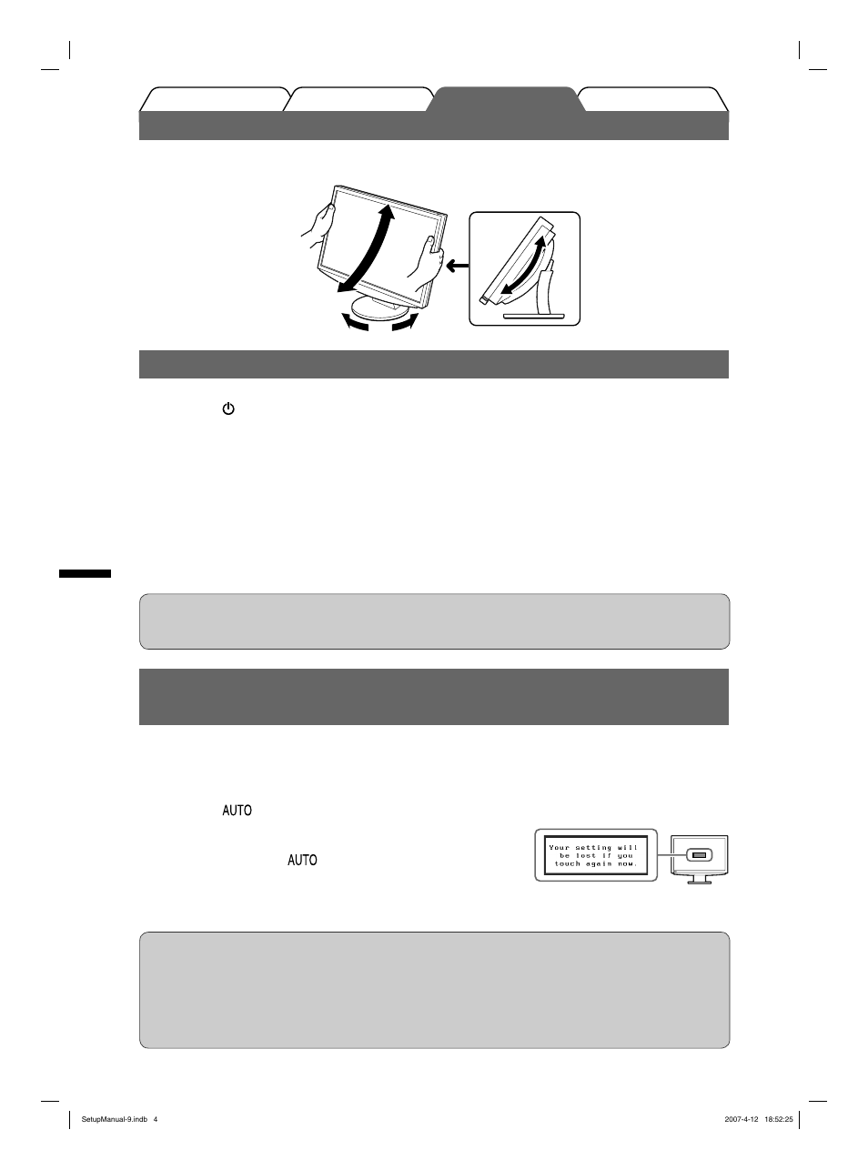 Visualizzazione dello schermo | Eizo FlexScan S2411W User Manual | Page 30 / 60