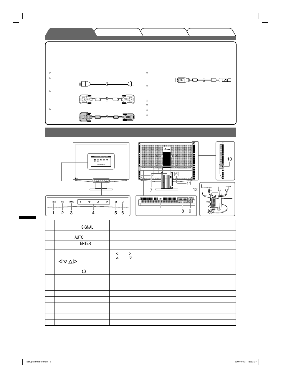 Reglage och funktioner, Svenska | Eizo FlexScan S2411W User Manual | Page 34 / 60