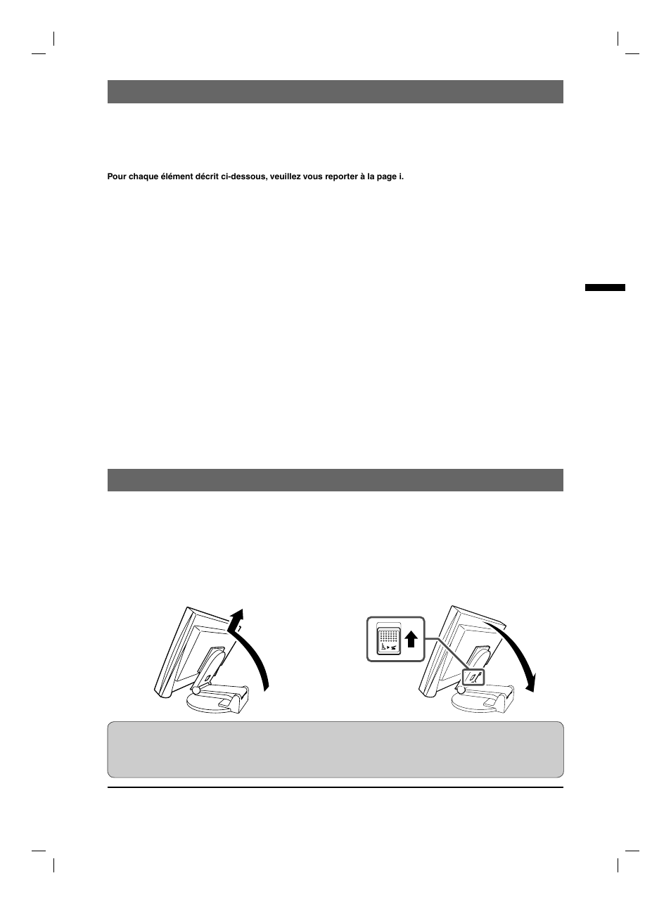 Contenu de l’emballage | Eizo FlexScan S1901 User Manual | Page 21 / 76