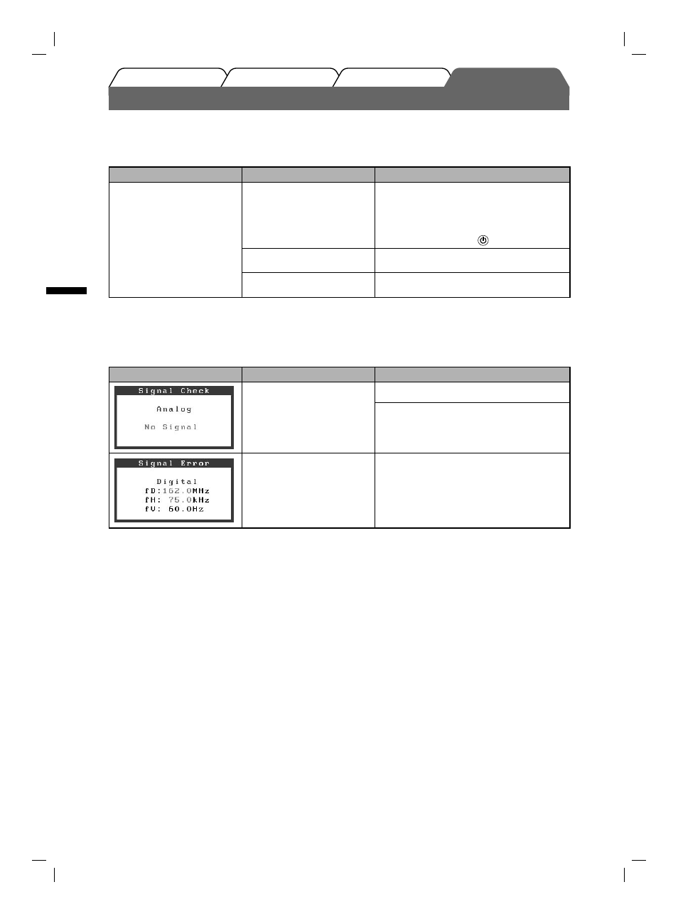 Problème de non-affi chage d’images | Eizo FlexScan S1901 User Manual | Page 26 / 76