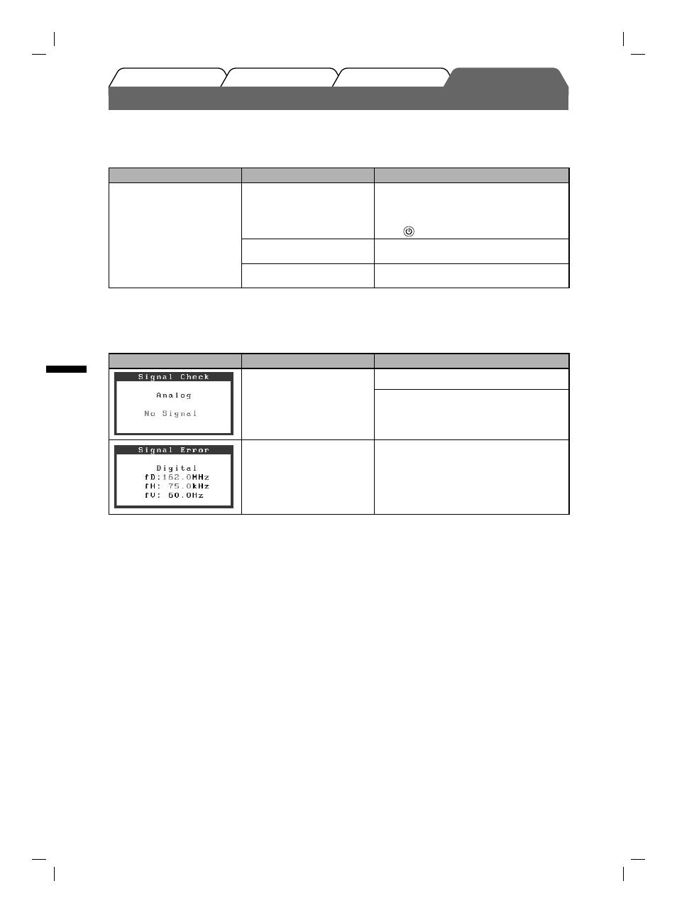 Problema: no se muestra ninguna imagen | Eizo FlexScan S1901 User Manual | Page 34 / 76