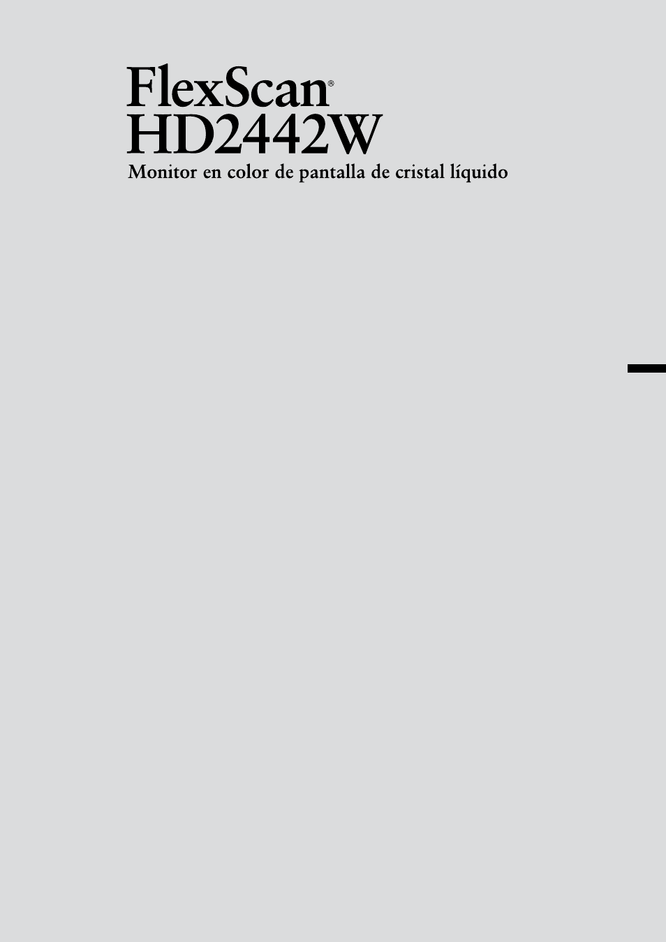 Eizo FlexScan HD2442W User Manual | Page 51 / 148