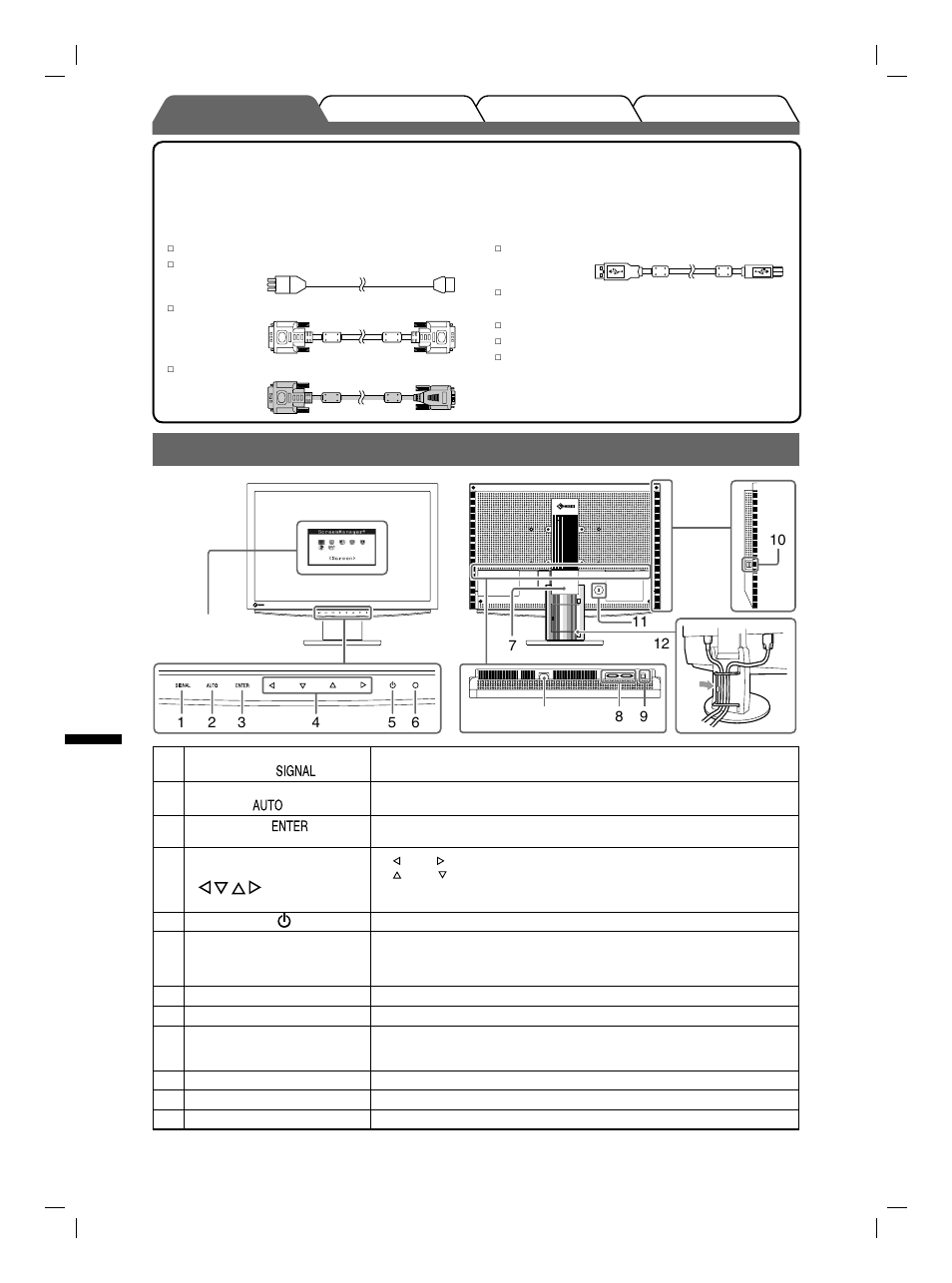 Reglage och funktioner | Eizo FlexScan S2111W User Manual | Page 34 / 60