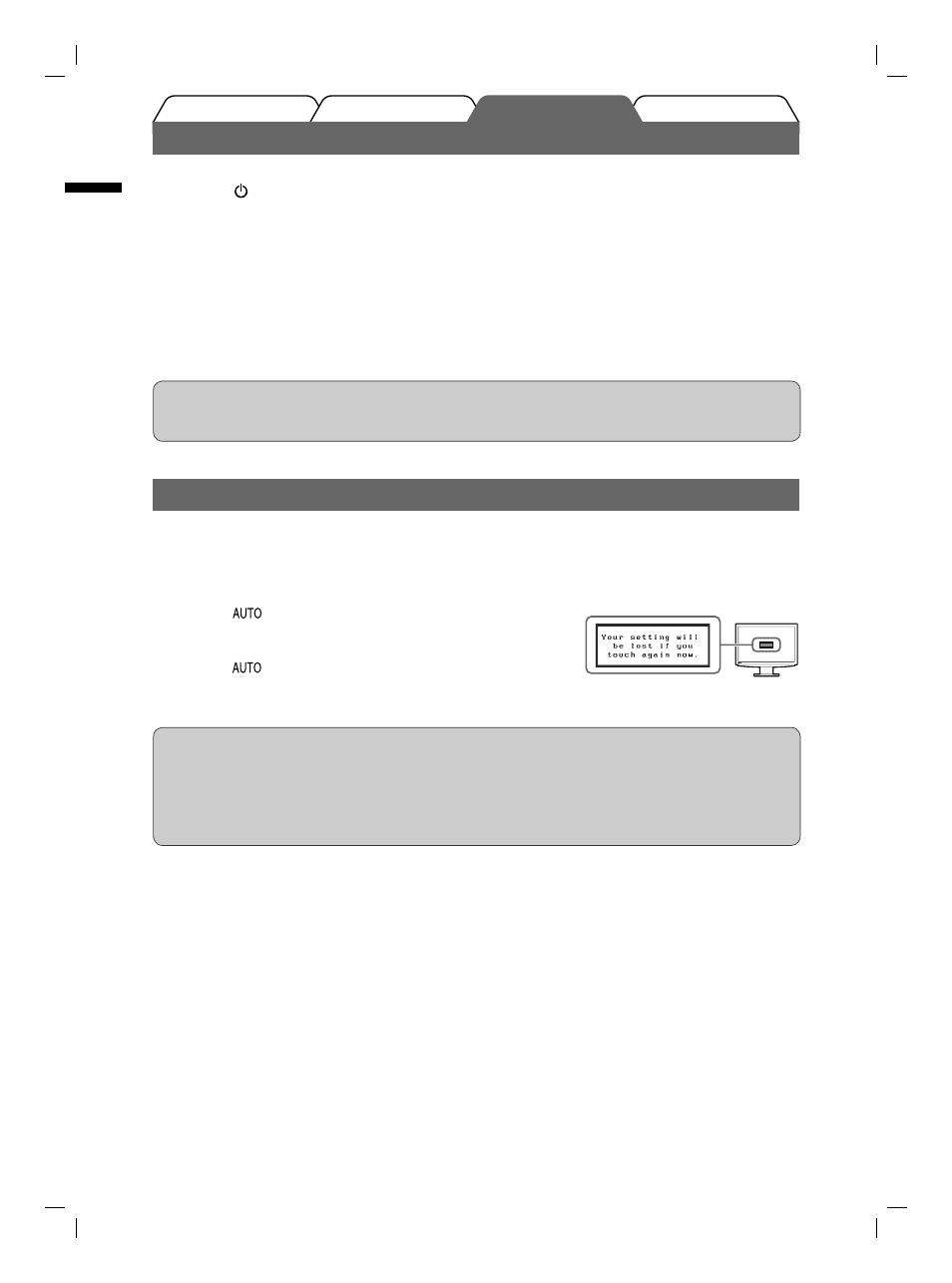 Displaying the screen | Eizo FlexScan S2111W User Manual | Page 6 / 60