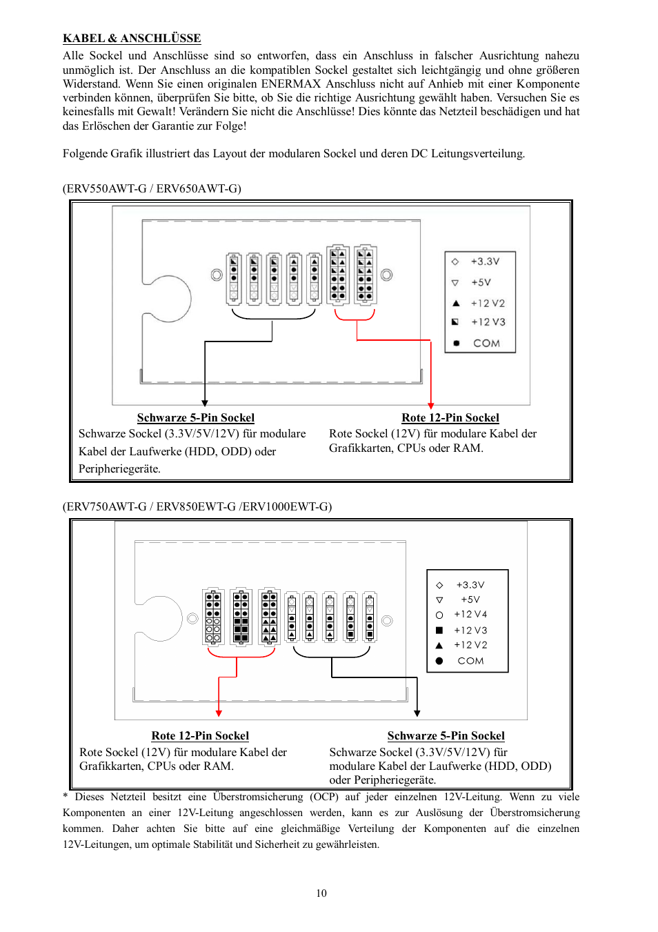 Enermax Revolution87+ User Manual | Page 12 / 40