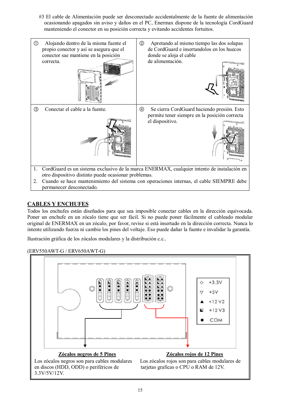 Enermax Revolution87+ User Manual | Page 17 / 40