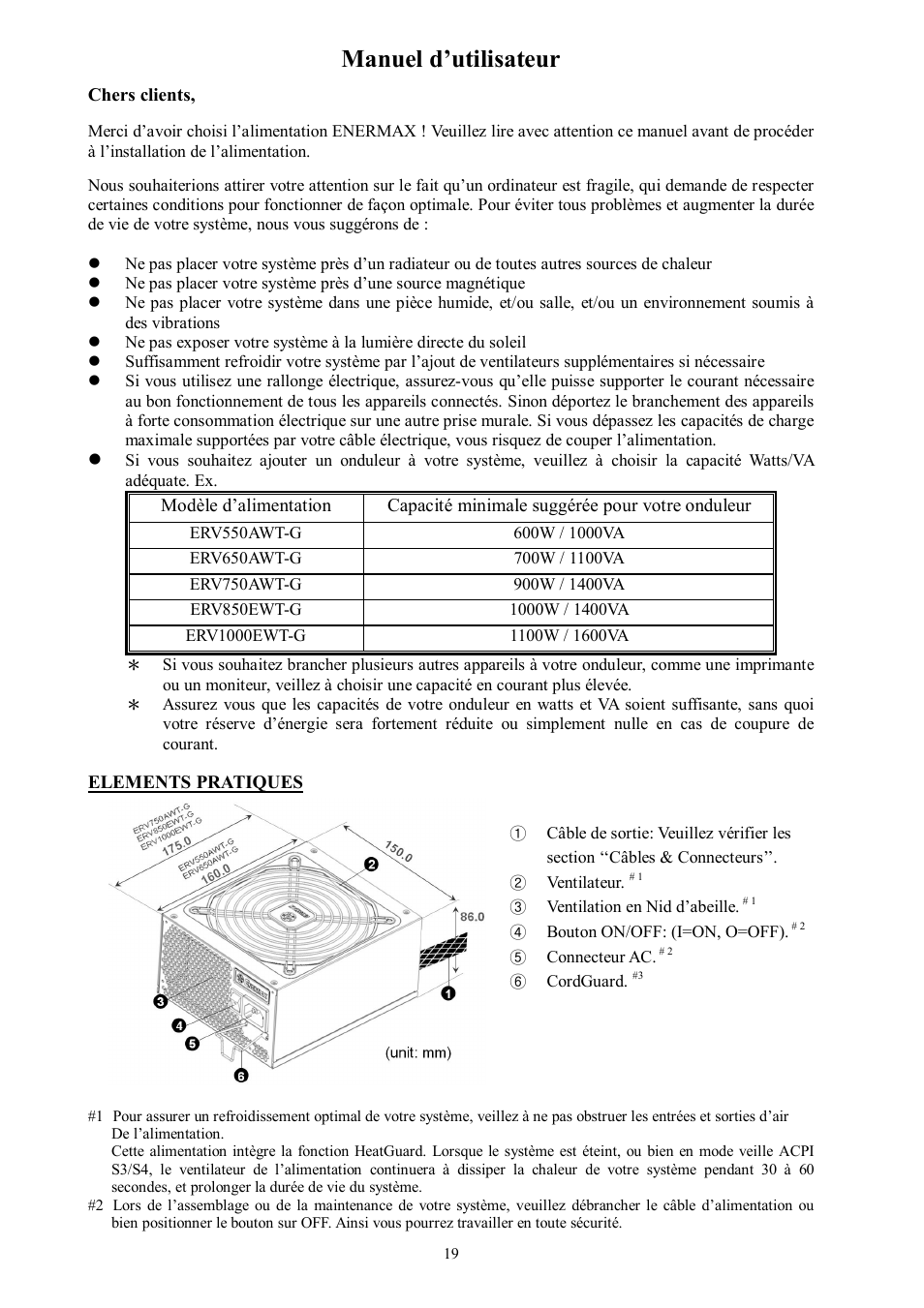 Manuel d’utilisateur | Enermax Revolution87+ User Manual | Page 21 / 40
