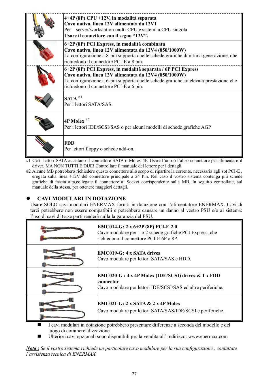 Enermax Revolution87+ User Manual | Page 29 / 40