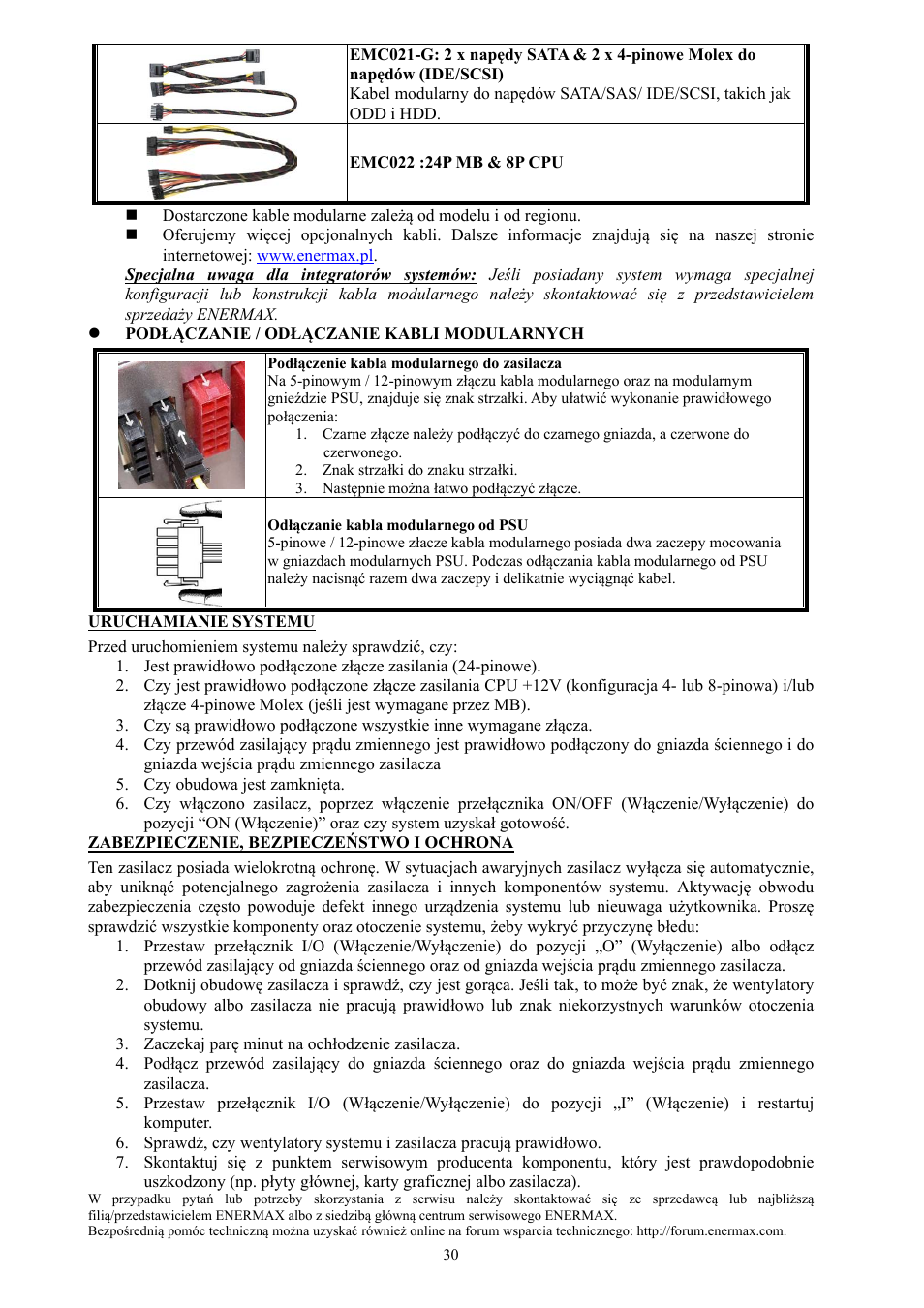 Enermax Platimax EPM1500EGT User Manual | Page 31 / 55