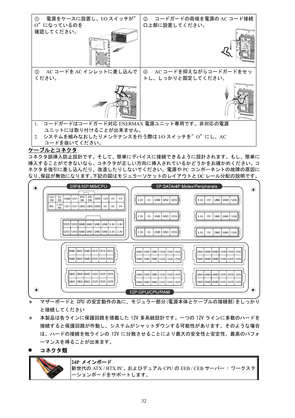 Enermax Platimax EPM1500EGT User Manual | Page 33 / 55
