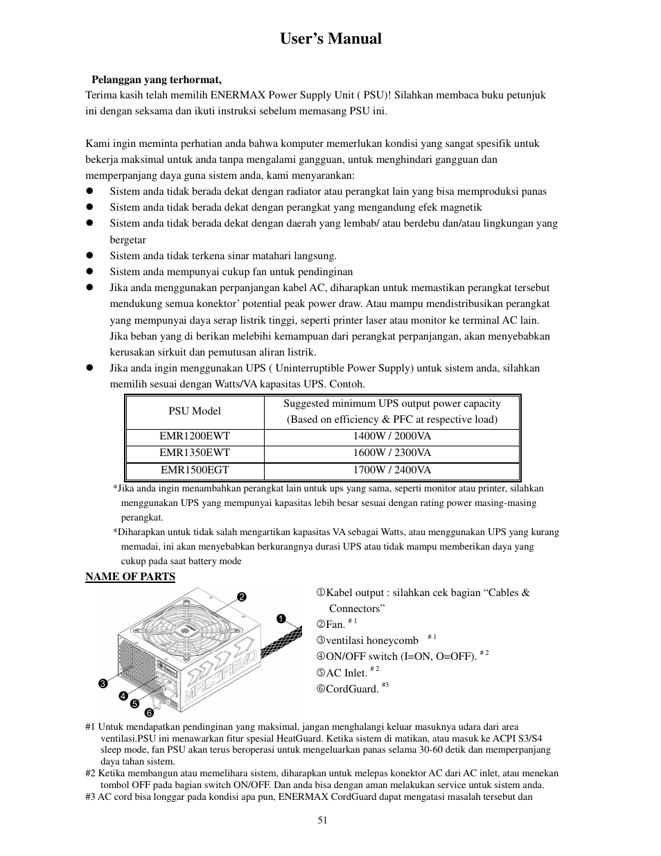 User’s manual | Enermax MaxRevo User Manual | Page 53 / 56
