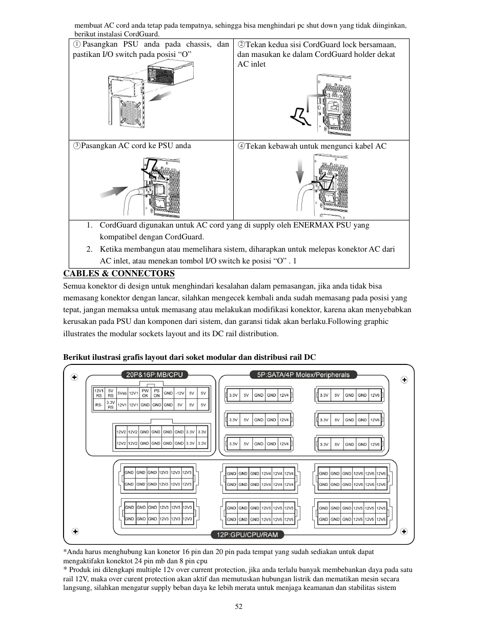 Enermax MaxRevo User Manual | Page 54 / 56