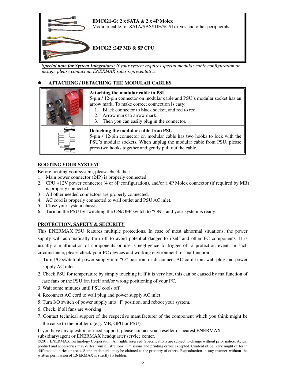 Enermax MaxRevo User Manual | Page 8 / 56