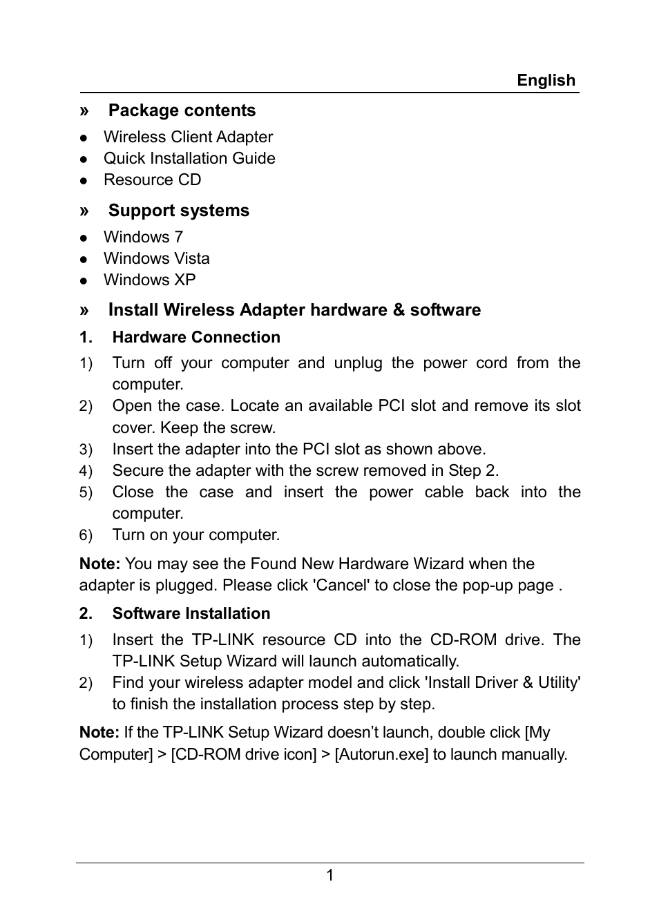 TP-Link TL-WN951N V3 User Manual | Page 4 / 26