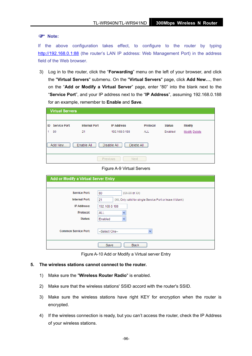 TP-Link TL-WR940N User Manual | Page 104 / 111