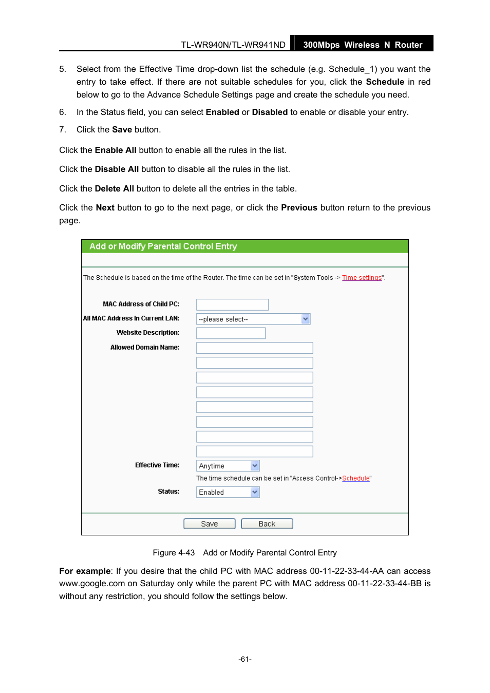 TP-Link TL-WR940N User Manual | Page 69 / 111