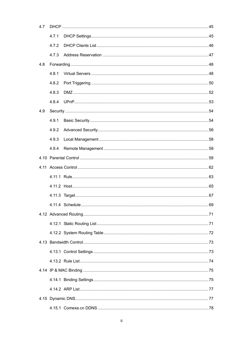 TP-Link TL-WR940N User Manual | Page 7 / 111