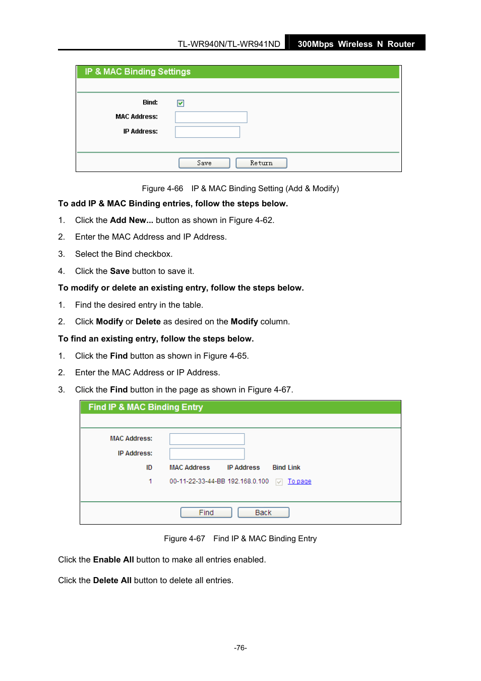 Hown in, Figure 4-66 | TP-Link TL-WR940N User Manual | Page 84 / 111