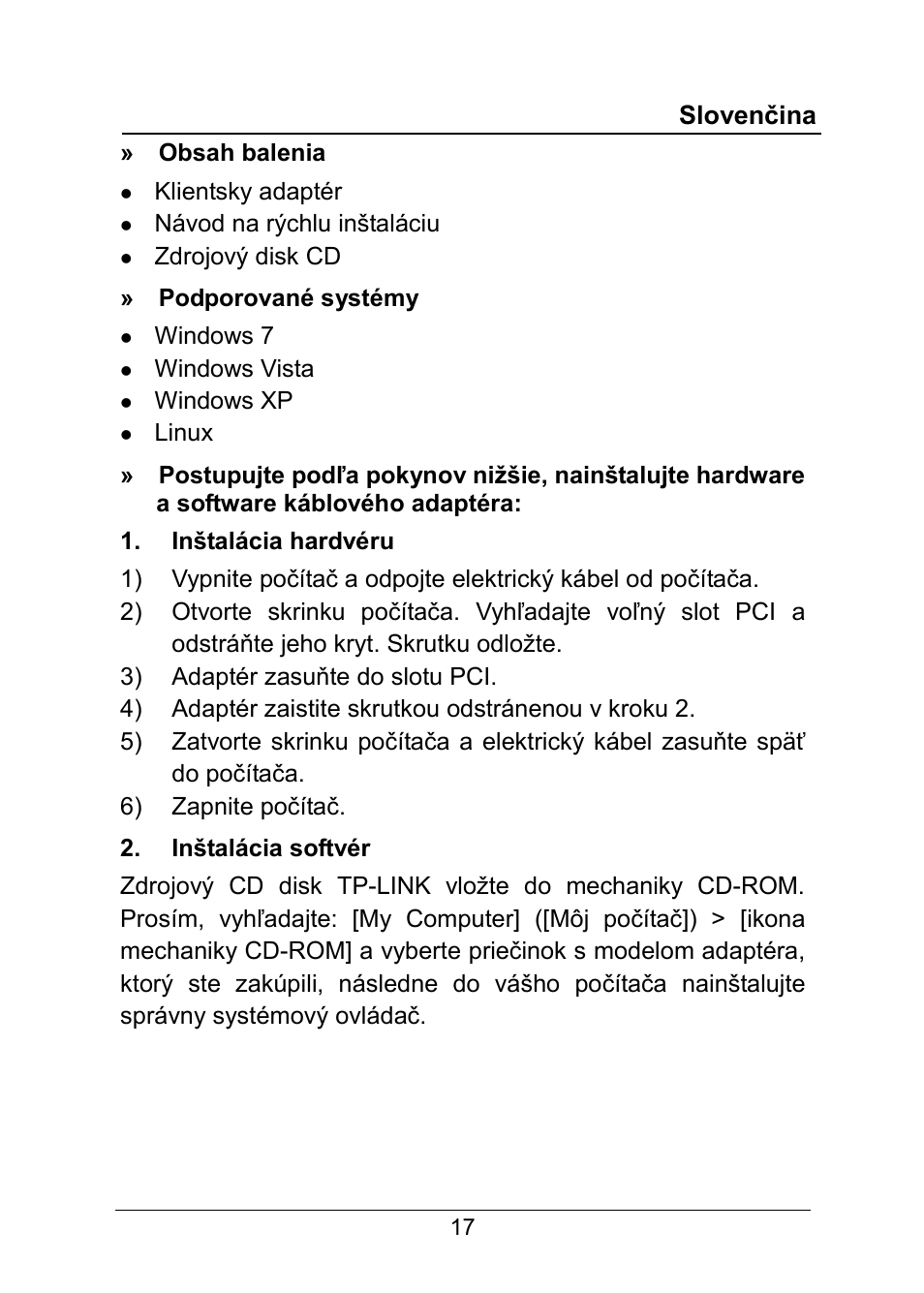 TP-Link TG-3269 User Manual | Page 19 / 24