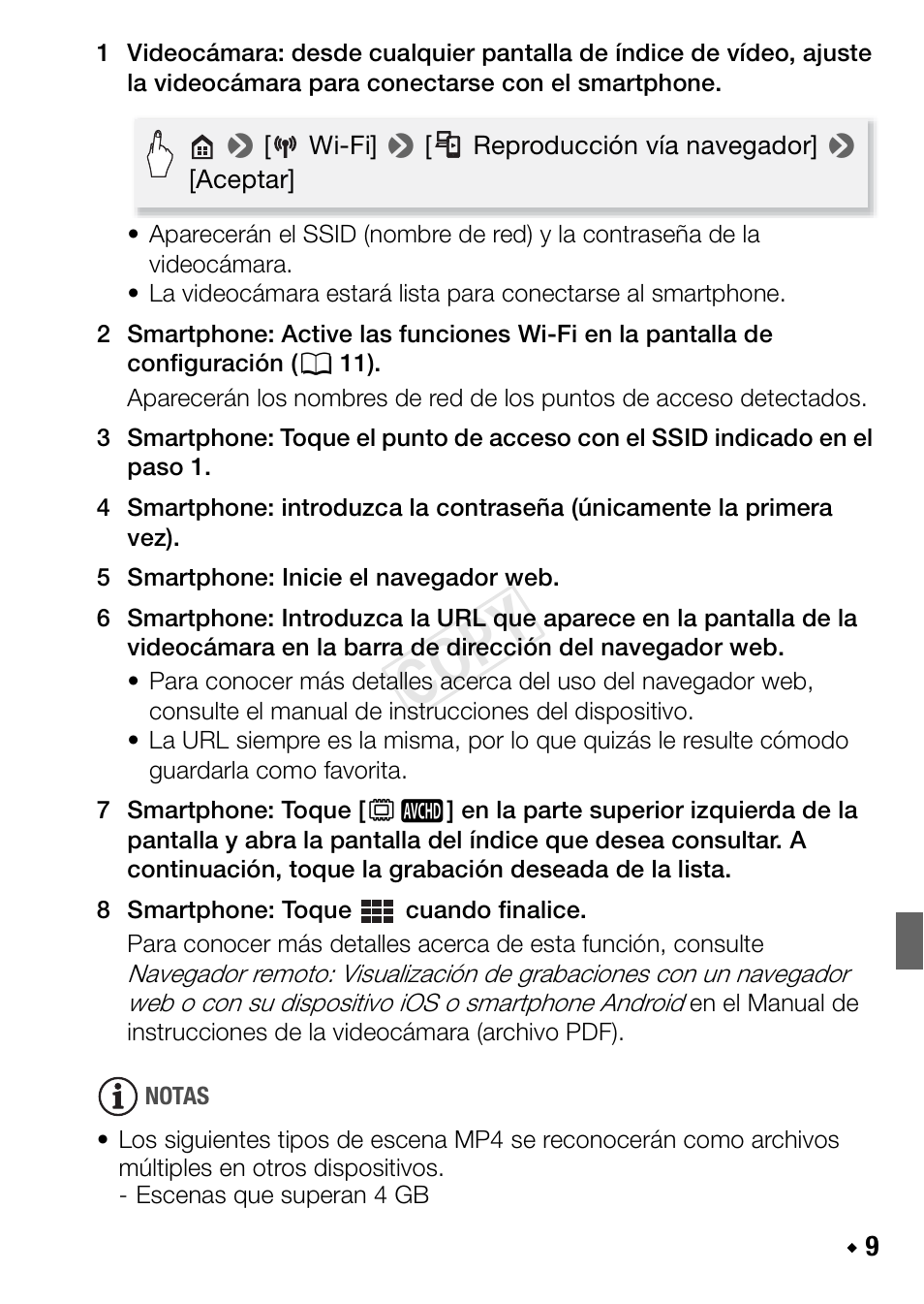 Cop y | Canon LEGRIA HF R48 User Manual | Page 83 / 116