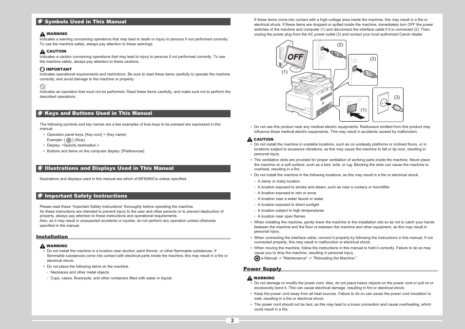 Canon i-SENSYS MF8080Cw User Manual | Page 108 / 276