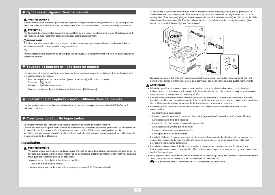 Canon i-SENSYS MF8080Cw User Manual | Page 114 / 276