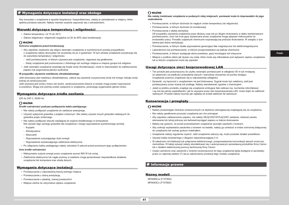 Canon i-SENSYS MF8080Cw User Manual | Page 147 / 276
