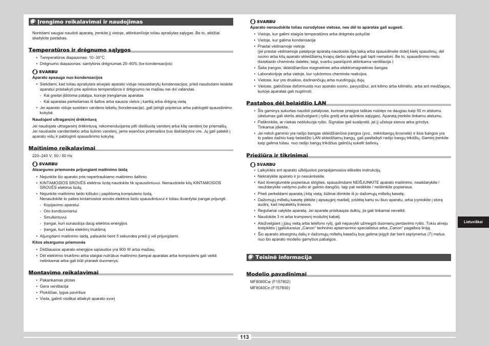 Canon i-SENSYS MF8080Cw User Manual | Page 219 / 276