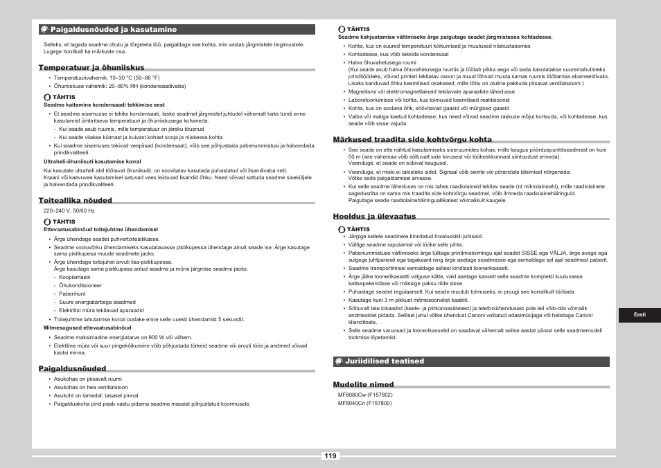 Canon i-SENSYS MF8080Cw User Manual | Page 225 / 276