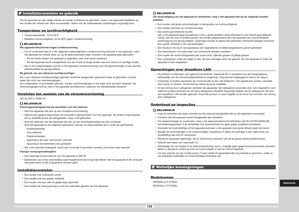Canon i-SENSYS MF8080Cw User Manual | Page 261 / 276
