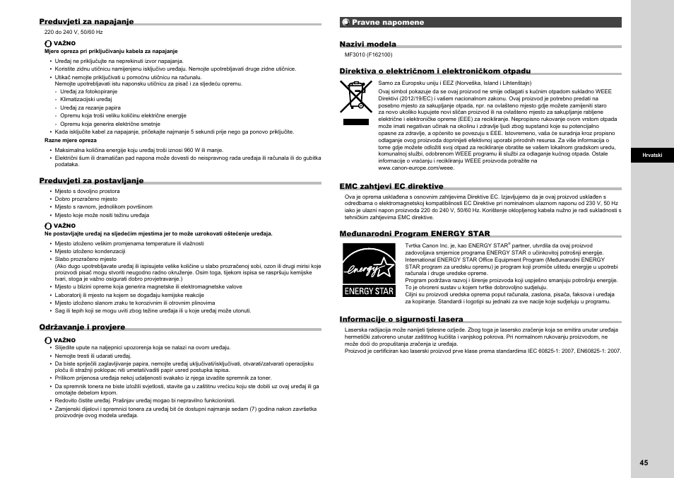 Canon i-SENSYS MF3010 User Manual | Page 107 / 204