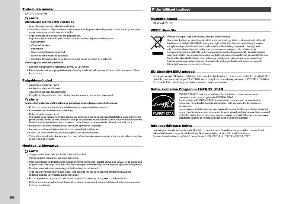 Canon i-SENSYS MF3010 User Manual | Page 162 / 204