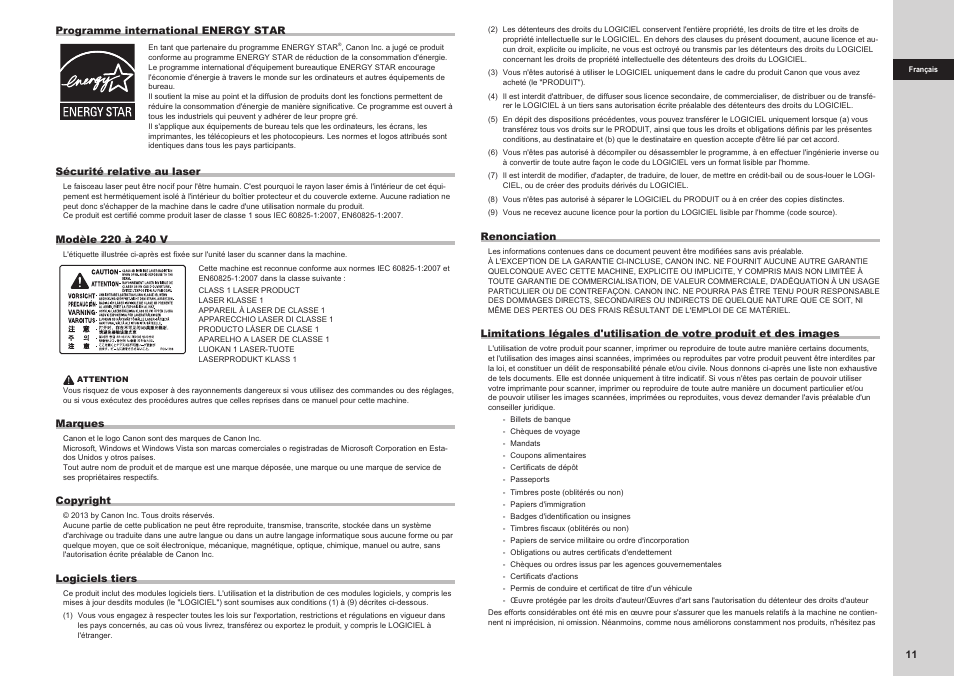 Canon i-SENSYS MF3010 User Manual | Page 73 / 204