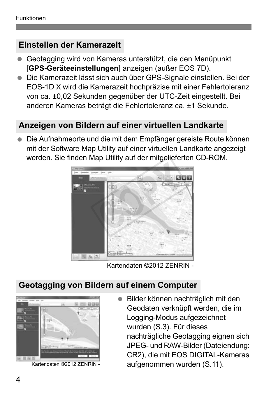 Cop y | Canon GPS RECEIVER GP-E2 User Manual | Page 102 / 292