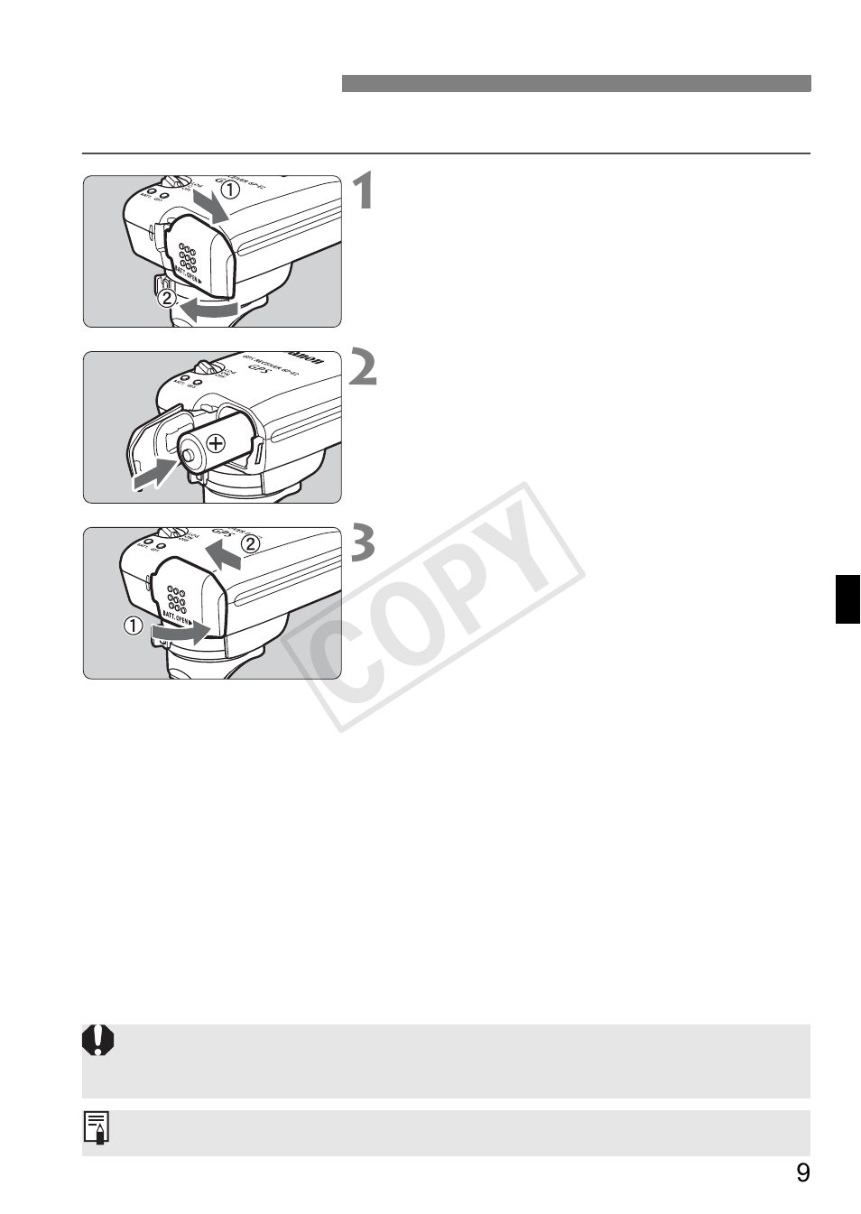 Cop y | Canon GPS RECEIVER GP-E2 User Manual | Page 11 / 292
