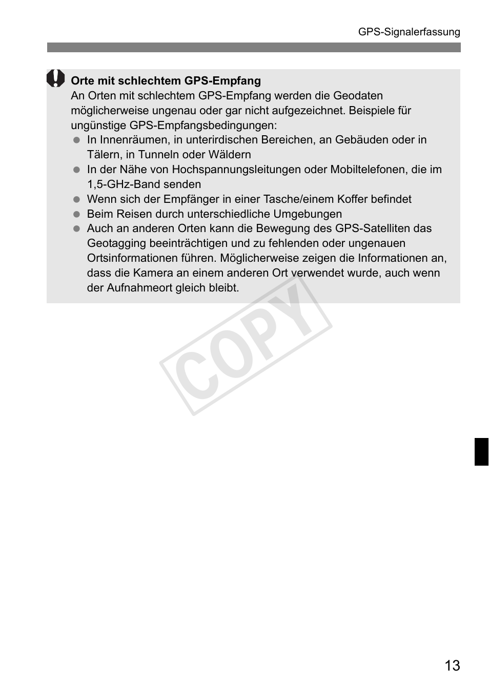 Cop y | Canon GPS RECEIVER GP-E2 User Manual | Page 111 / 292