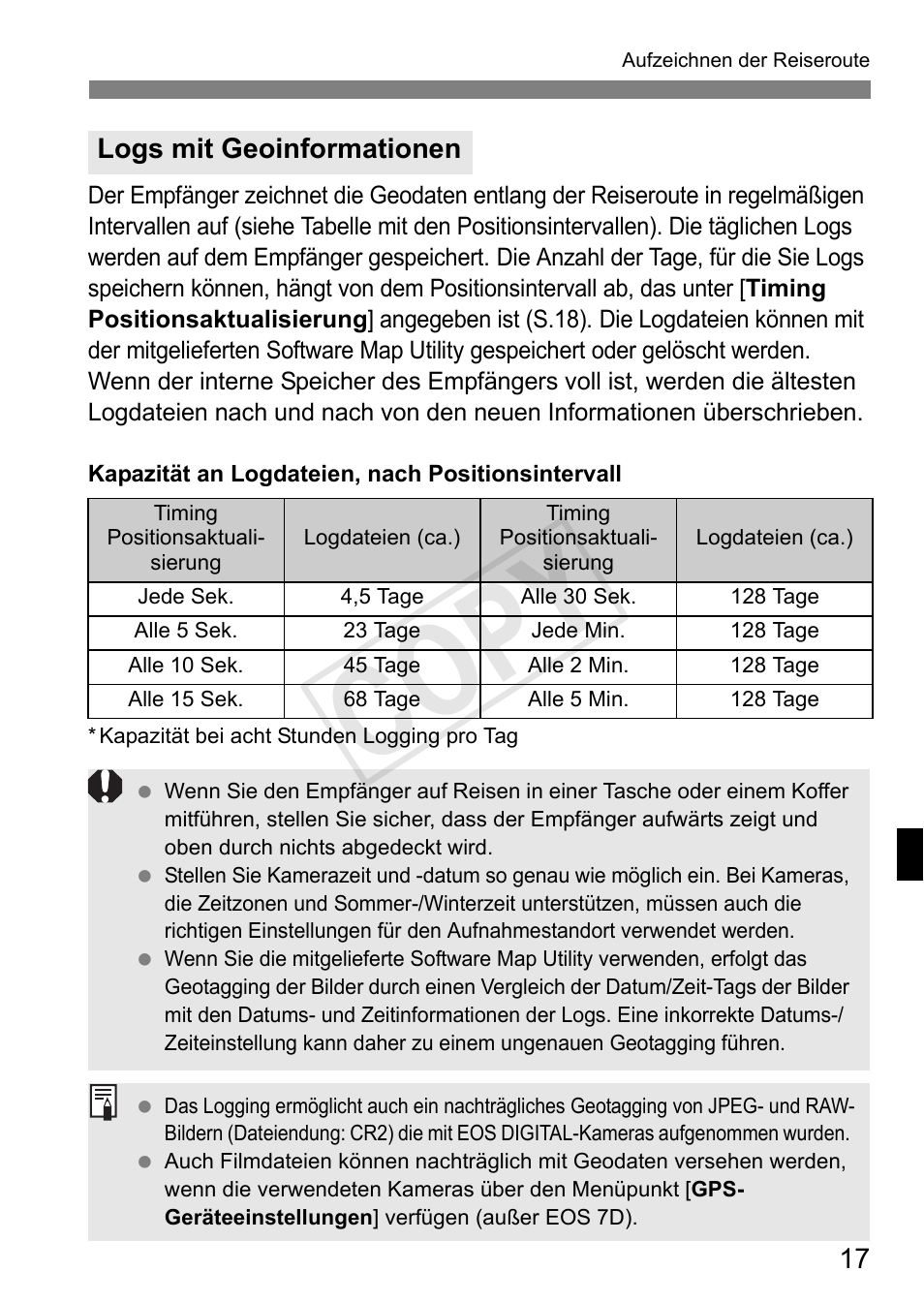 Cop y | Canon GPS RECEIVER GP-E2 User Manual | Page 115 / 292