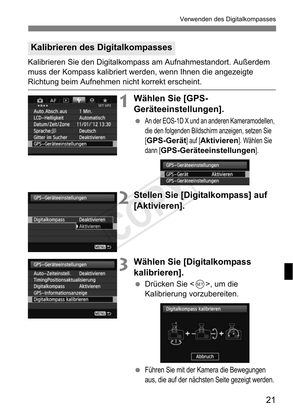 Cop y | Canon GPS RECEIVER GP-E2 User Manual | Page 119 / 292