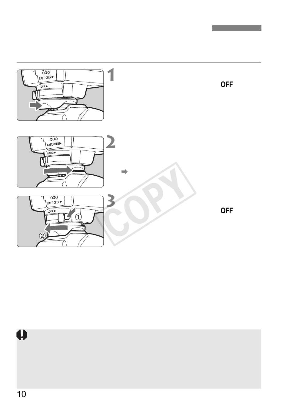 Cop y | Canon GPS RECEIVER GP-E2 User Manual | Page 12 / 292