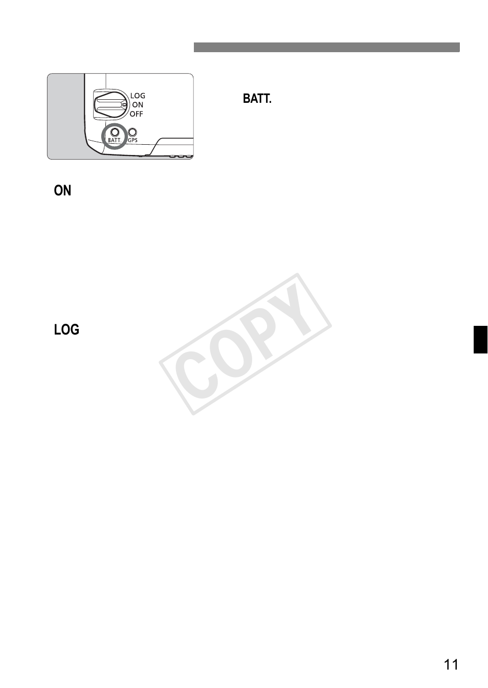 Cop y | Canon GPS RECEIVER GP-E2 User Manual | Page 13 / 292