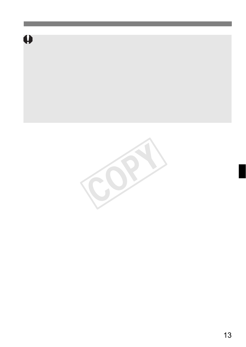 Cop y | Canon GPS RECEIVER GP-E2 User Manual | Page 15 / 292