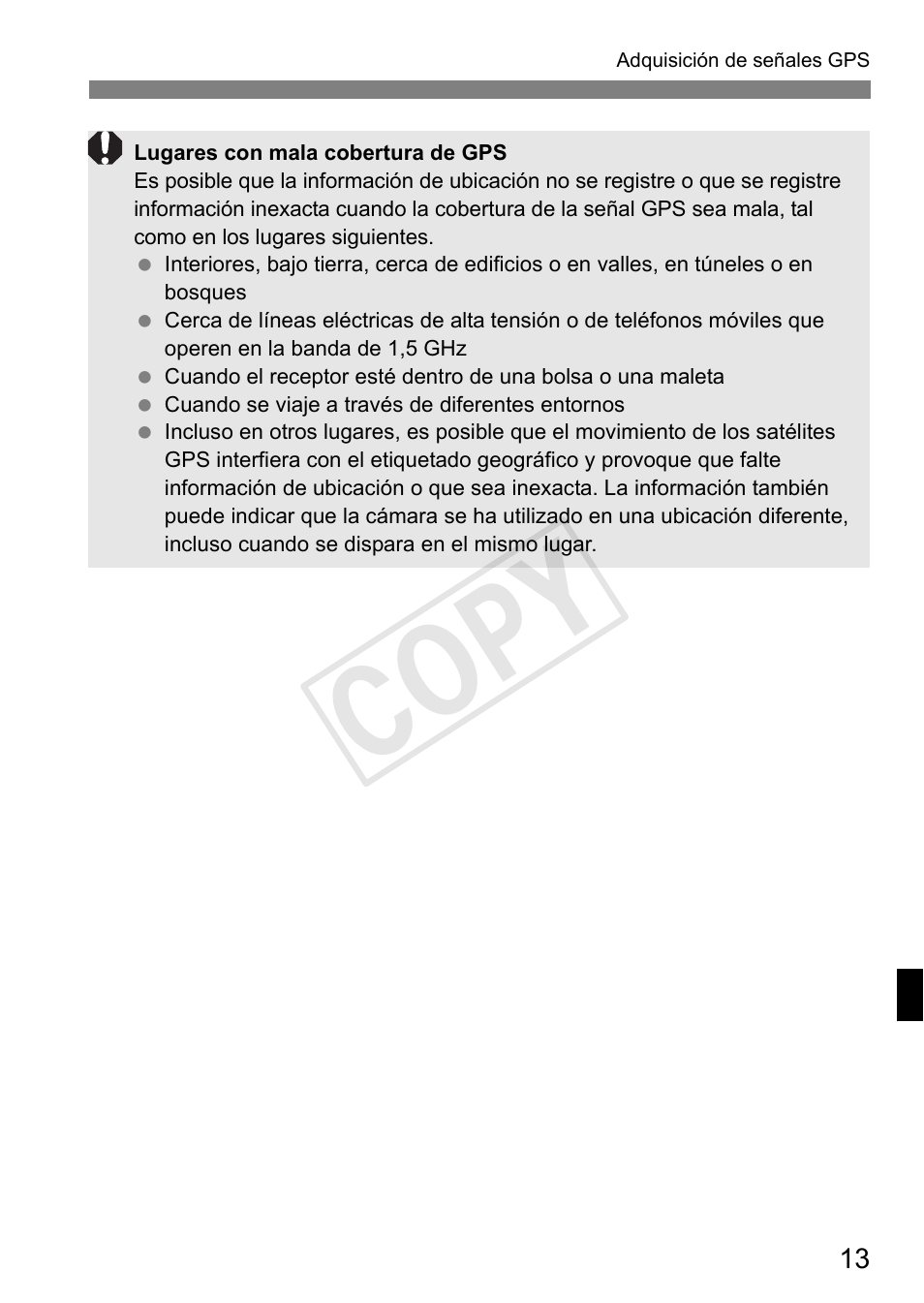 Cop y | Canon GPS RECEIVER GP-E2 User Manual | Page 175 / 292