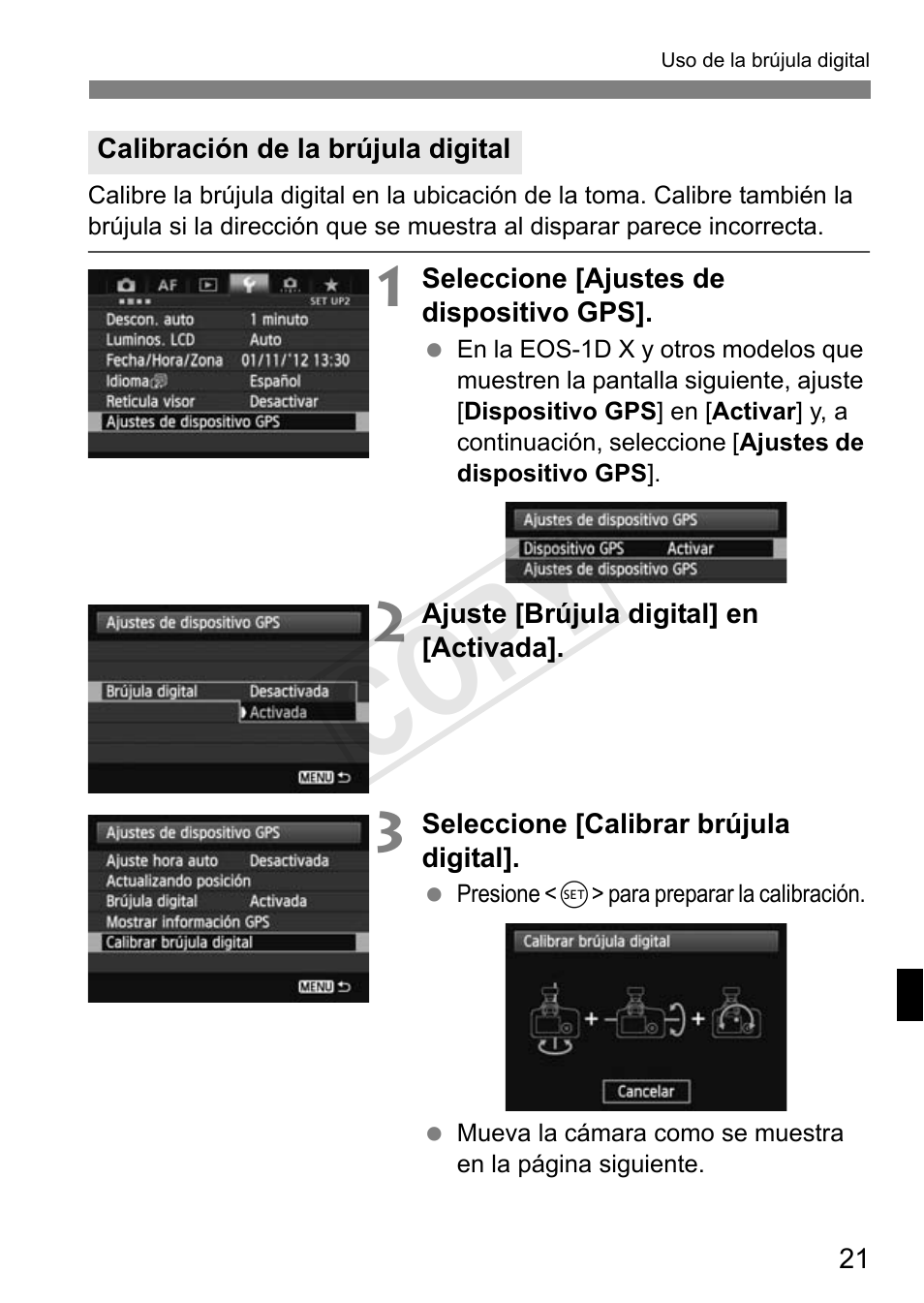 Cop y | Canon GPS RECEIVER GP-E2 User Manual | Page 183 / 292