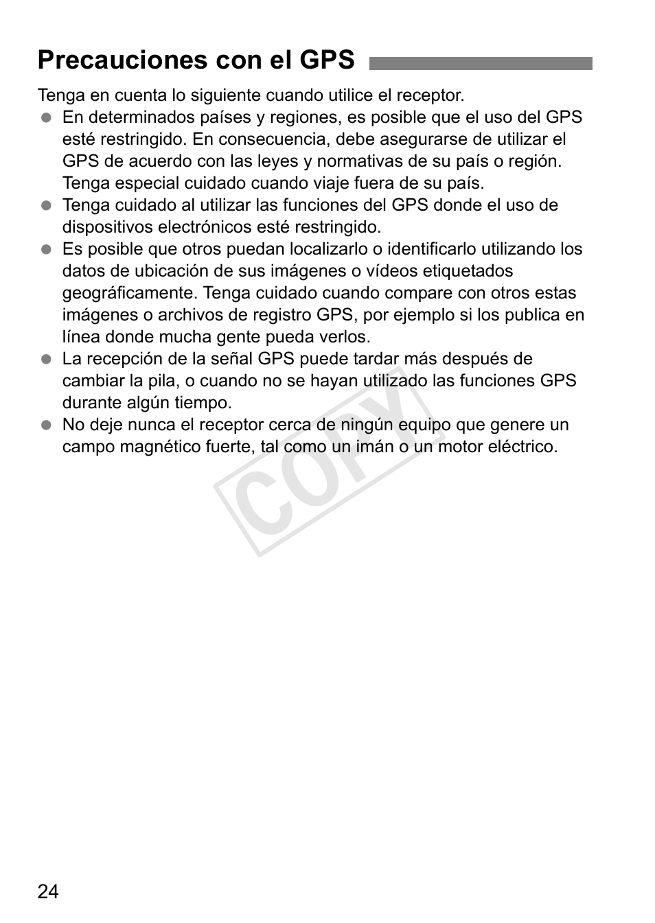 Cop y | Canon GPS RECEIVER GP-E2 User Manual | Page 186 / 292