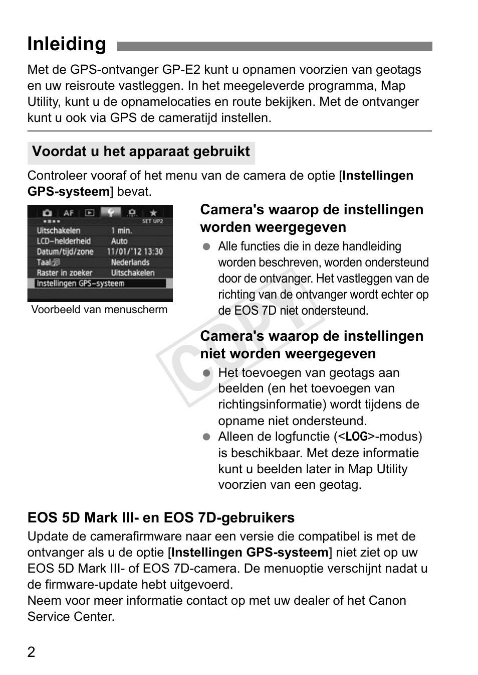 Cop y | Canon GPS RECEIVER GP-E2 User Manual | Page 196 / 292