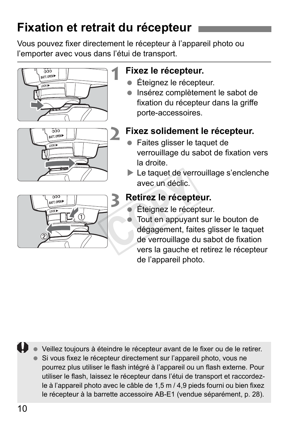 Cop y | Canon GPS RECEIVER GP-E2 User Manual | Page 76 / 292