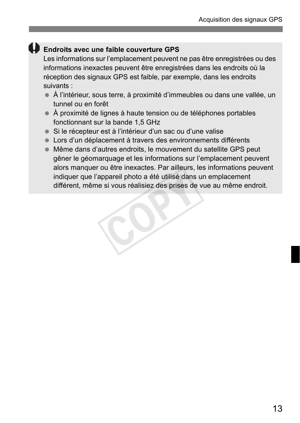 Cop y | Canon GPS RECEIVER GP-E2 User Manual | Page 79 / 292