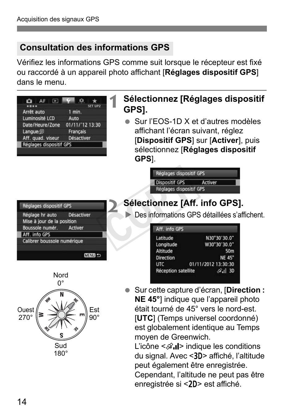 Cop y | Canon GPS RECEIVER GP-E2 User Manual | Page 80 / 292